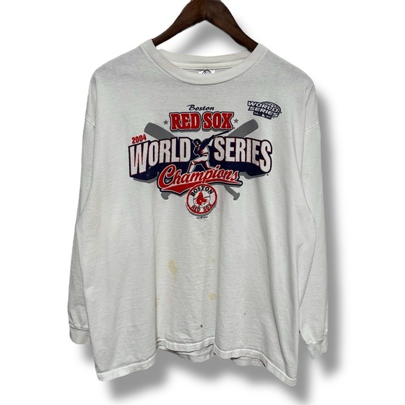Other - Vintage Y2K Boston Red Sox World Series Champions Long Sleeve Shirt XL 22 x 27